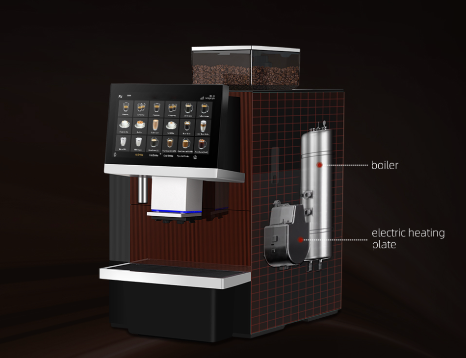 F100 Fionn Fully Automatic Commercial Bean to Cup Coffee Machine